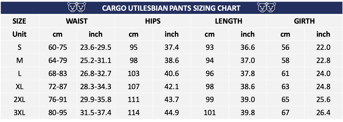 Cargo Utilesbian Pants