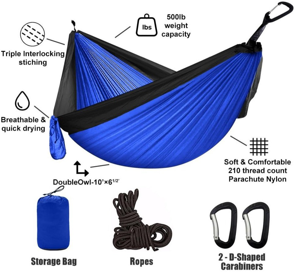 Coming Out Portable Camping Hammock (Two Person)