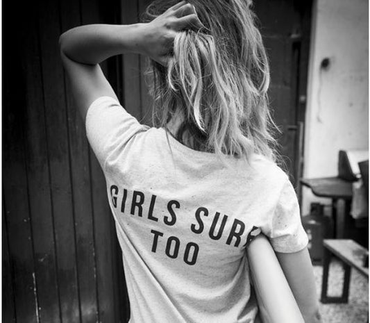Girls Surf Too T-Shirt